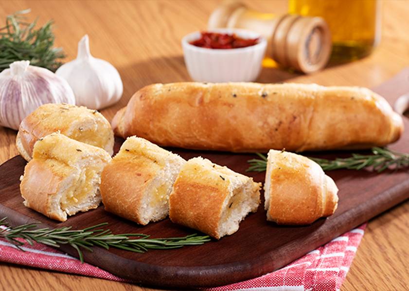 Pão De Alho Gourmet P/Churrasco Semi Assado