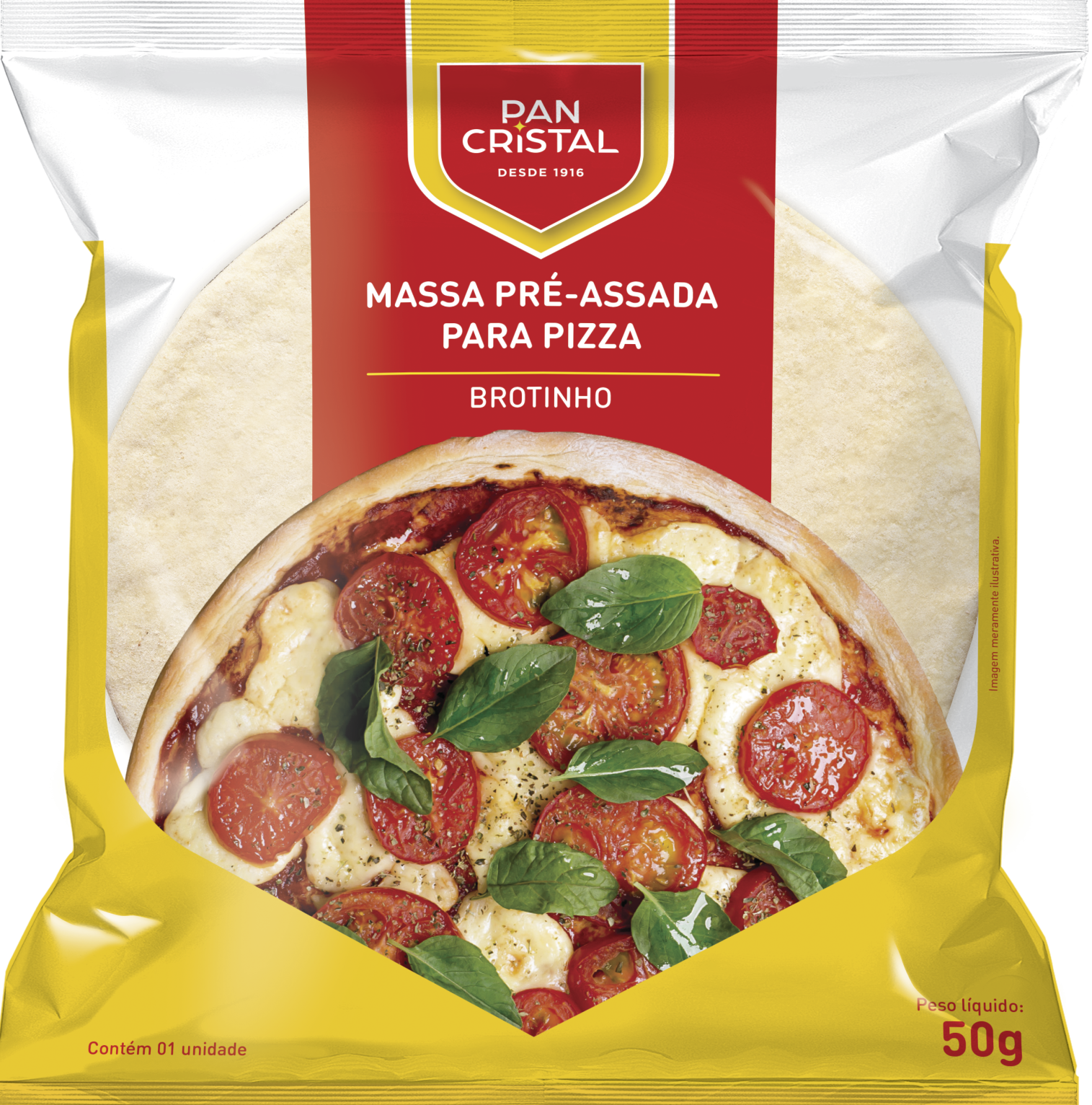 Disco de Pizza Pré-assada Brotinho 50g
