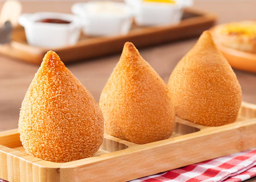 Coxinha De Frango Com Requeijão 100g Pré-frita